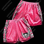 Gym Fitness Men's and Women's Sports Shorts Letter Printed Shorts Training Jogging Shorts