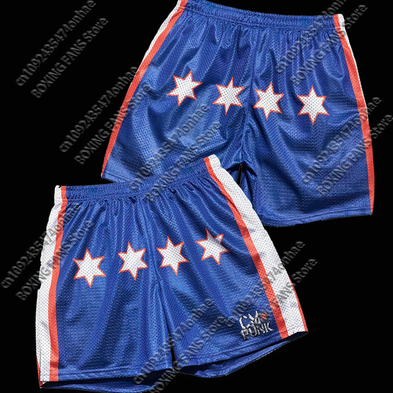 Gym Fitness Men's and Women's Sports Shorts Letter Printed Shorts Training Jogging Shorts