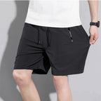 Summer shorts for men, gym, sports, running, men's zipper pocket shorts