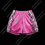 Gym Fitness Men's and Women's Sports Shorts Letter Printed Shorts Training Jogging Shorts