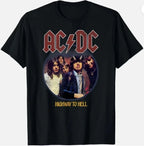 AC DC PWR UP Australia Tour 2025 Merchandise Tee with Dates List for November and December