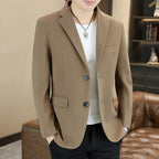 Blazer's New Men's Business Gentleman Korean-style Wedding Fashion Trendy Slimming