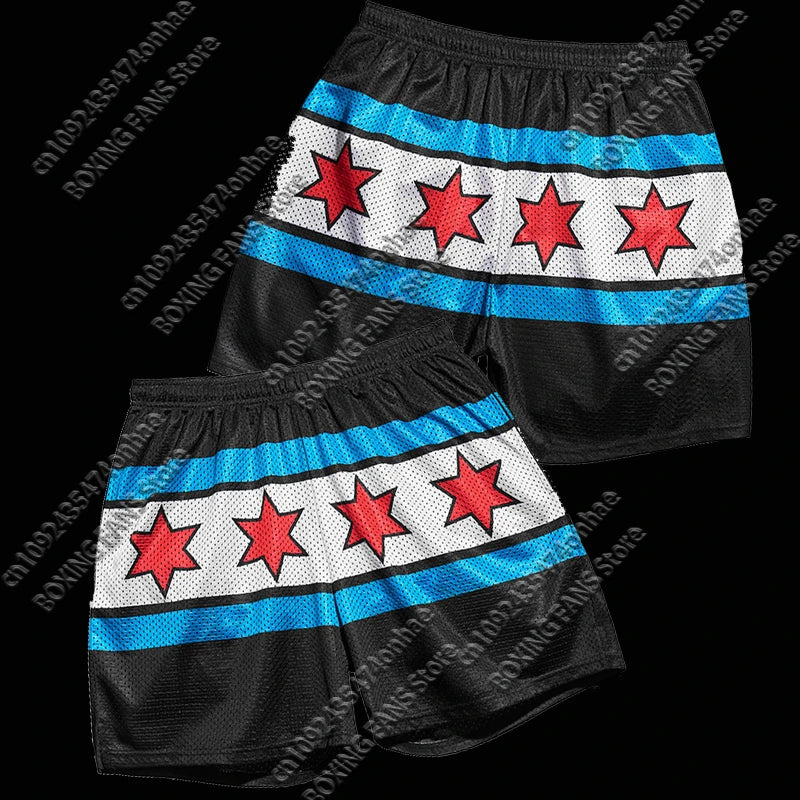 Gym Fitness Men's and Women's Sports Shorts Letter Printed Shorts Training Jogging Shorts