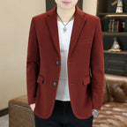 Blazer's New Men's Business Gentleman Korean-style Wedding Fashion Trendy Slimming