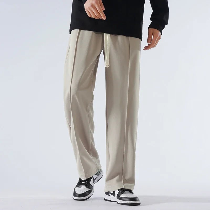 190 Cm Tall Men's Pants Straight Summer Trouser Male Extra Long Leg Length 115 110cm Lengthed