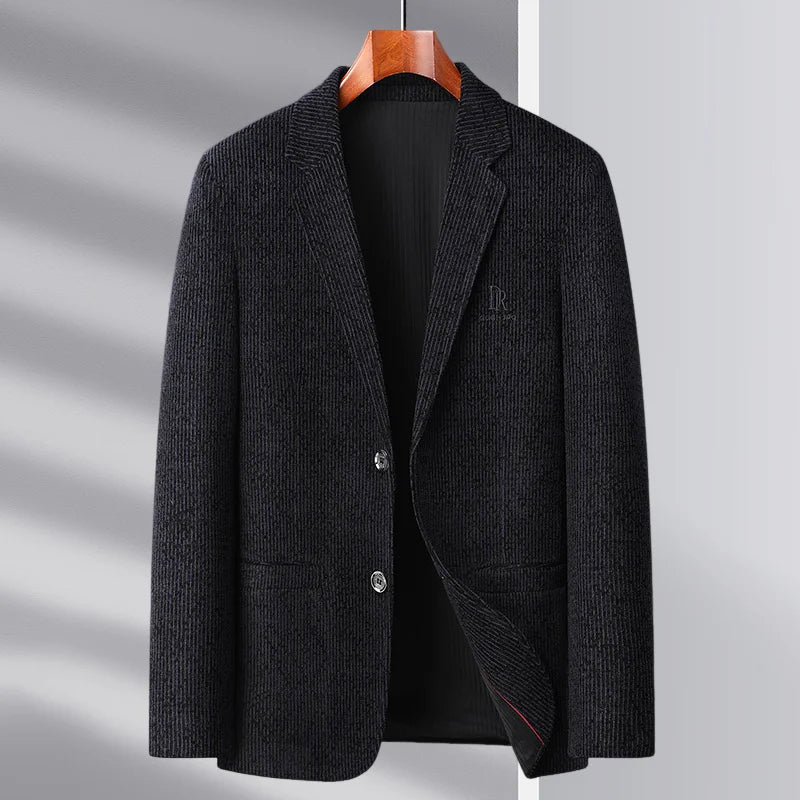 Blazer Autumn and Winter Men's Business Gentleman Wedding Fashion Best Man, Slimming and Leisure
