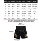 2025 New UFC Top Boxing Shorts Men And Women MMA Muay Thai Shorts Loose Breathable Speed Drying