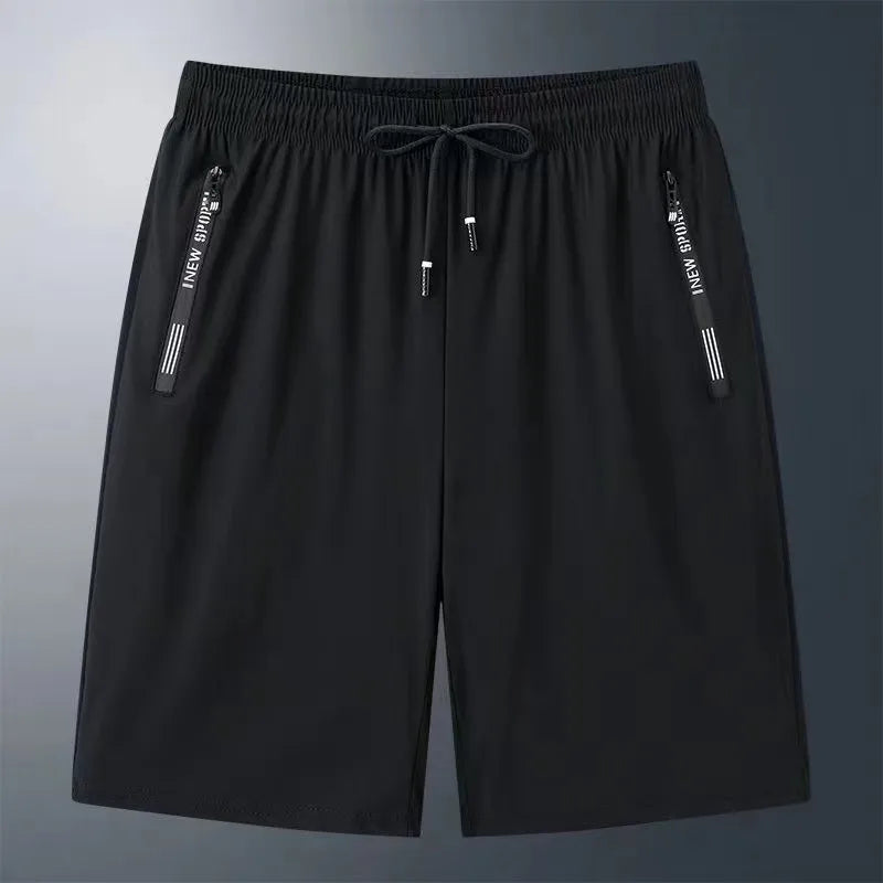 Summer shorts for men, gym, sports, running, men's zipper pocket shorts