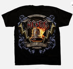 AC DC PWR UP Australia Tour 2025 Merchandise Tee with Dates List for November and December