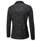 Men's Suit Jacket Fashion Casual Shiny Banquet Wedding Party Dress Top men clothing mens blazer jacket