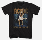 AC DC PWR UP Australia Tour 2025 Merchandise Tee with Dates List for November and December