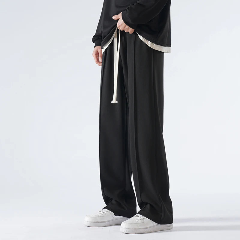190 Cm Tall Men's Pants Straight Summer Trouser Male Extra Long Leg Length 115 110cm Lengthed
